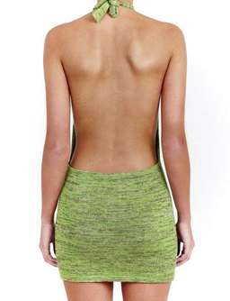 Bamba Swim Bounty Dress in Green - Size Small