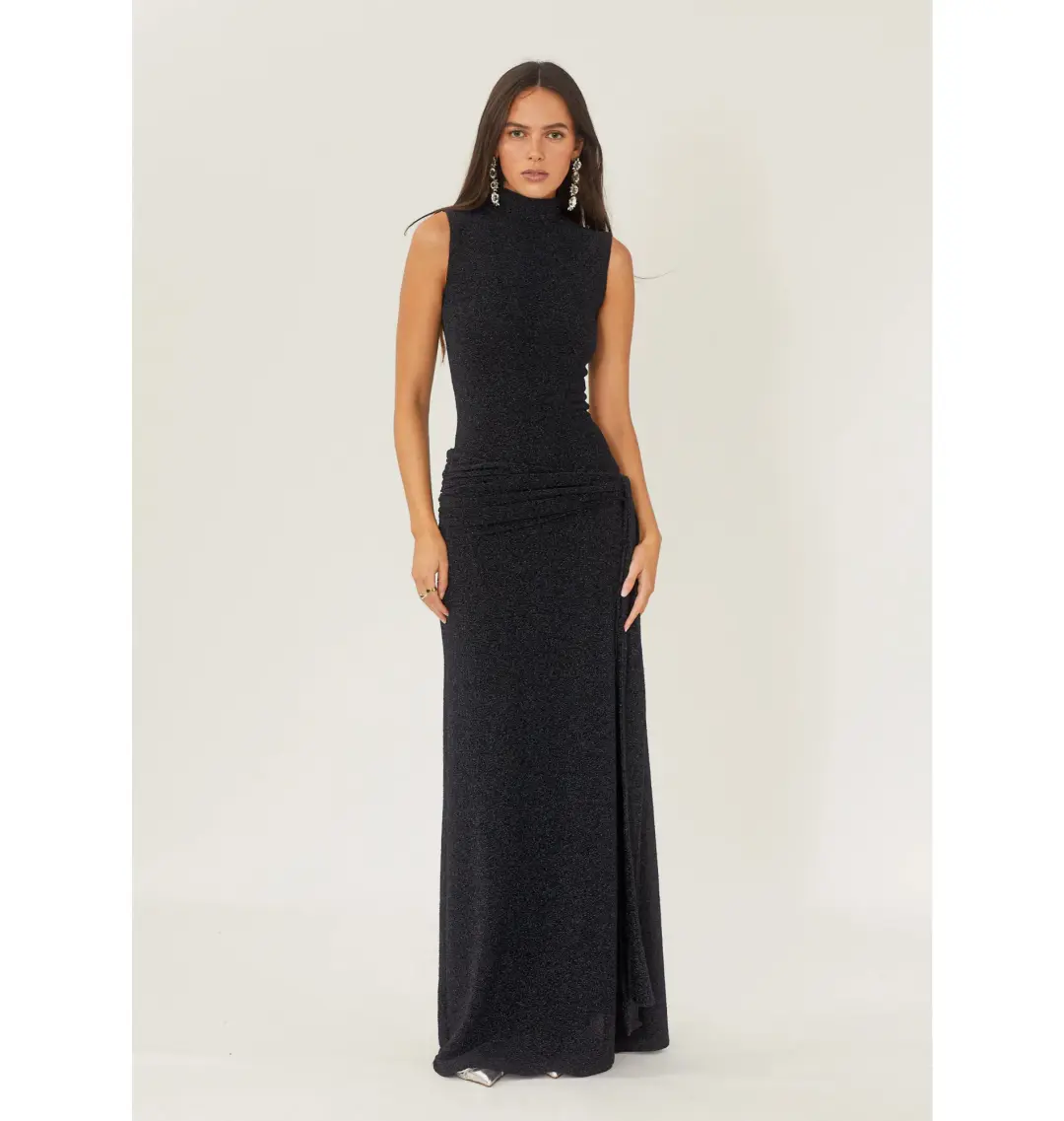 Arcina Ori Monica Dress Midnight Blue Size S / AU 8 for rent on The Volte - main image