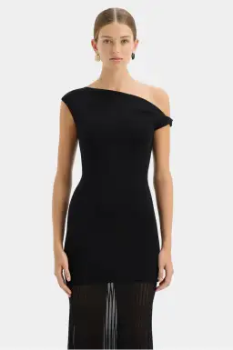 Sir the Label Indigo Twist Dress Black Size 1 / AU 8 for rent on The Volte - image 4