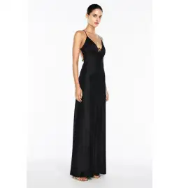 Manning Cartell Liquid Asset Slip Dress Black Size AU 12 Fits 10-12 for rent on The Volte - image 2