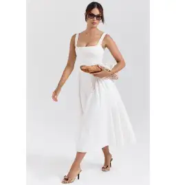 House of CB Dorothy Dress White Size Small / AU 8 for rent on The Volte - image 2