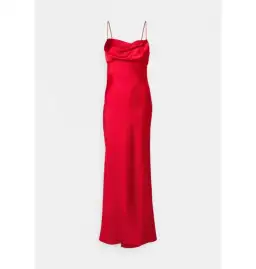 Rachel Gilbert Skyla Gown in Cherry Size AU 6 for rent on The Volte - image 4