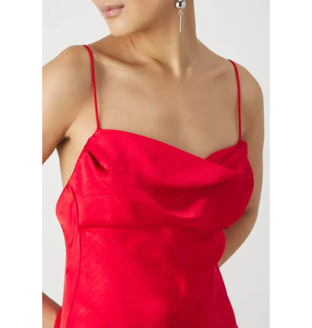 Rachel Gilbert Skyla Gown in Cherry Size AU 6 for rent on The Volte - main image