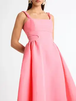 Sheike Jackie Midi Dress Pink Size 6 for rent on The Volte - image 4