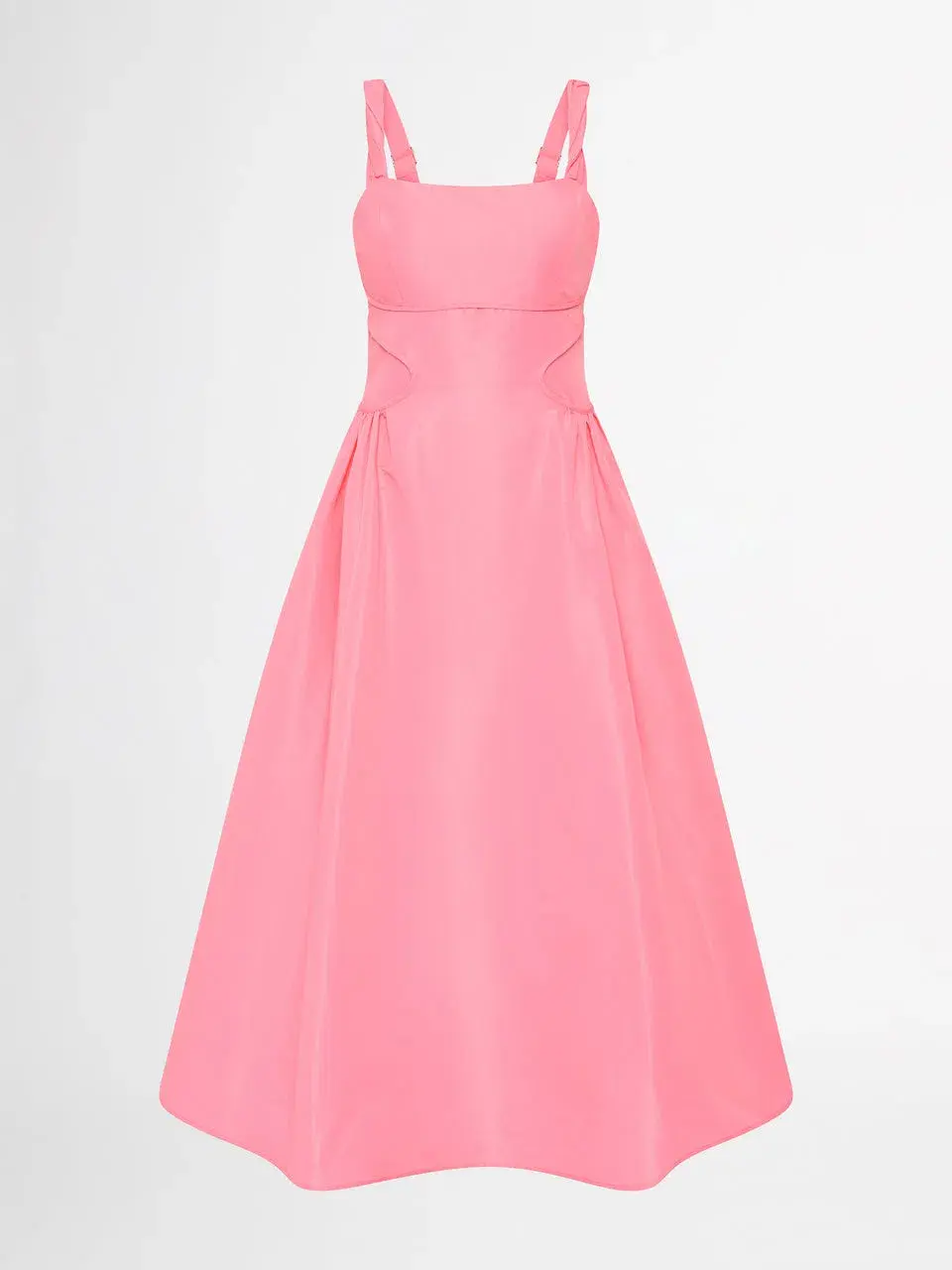 Sheike Jackie Midi Dress Pink Size 6 for rent on The Volte - main image