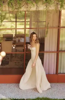 Manning Cartell Double Time Pleat Dress - Nougat | Size Small , S AU 8 for rent on The Volte - image 6