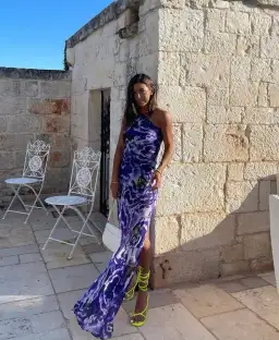 Rat and Boa Simonetta Dress Purple Size 8 /S for rent on The Volte - image 7