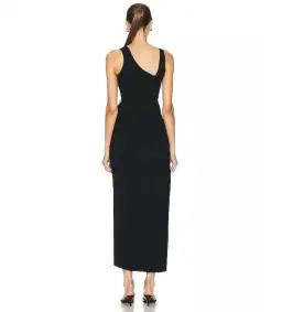 Sir The Label Modernist Belted Midi Dress Black Size 0 / AU 6 for rent on The Volte - image 3
