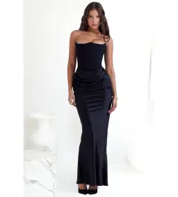 House of CB Persephone Dress Black Size S/Au 8 for rent on The Volte - image 3