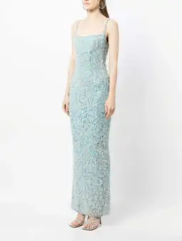 Rachel Gilbert Tilly Gown Blue 1/AU8 for rent on The Volte - image 2