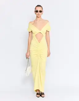 Pfeiffer x Girls with Gems Exclusive | Ramos Dress | Lemon Size XS (6) for rent on The Volte - image 1