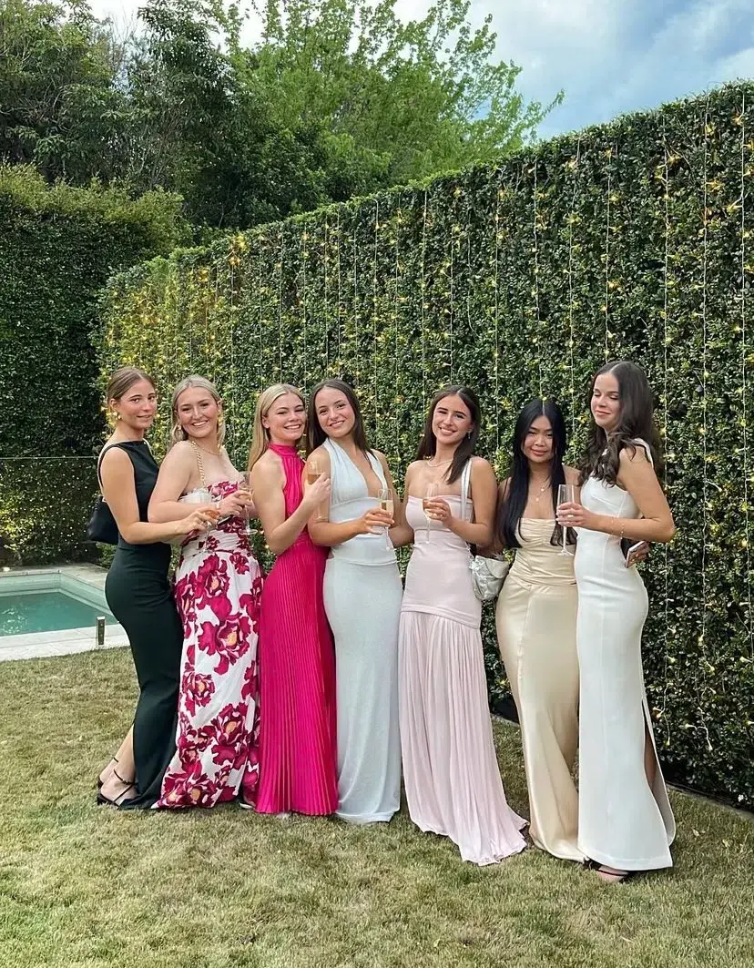 Helsa Studios The Naomi Dress Pink Size 6 for rent on The Volte - main image