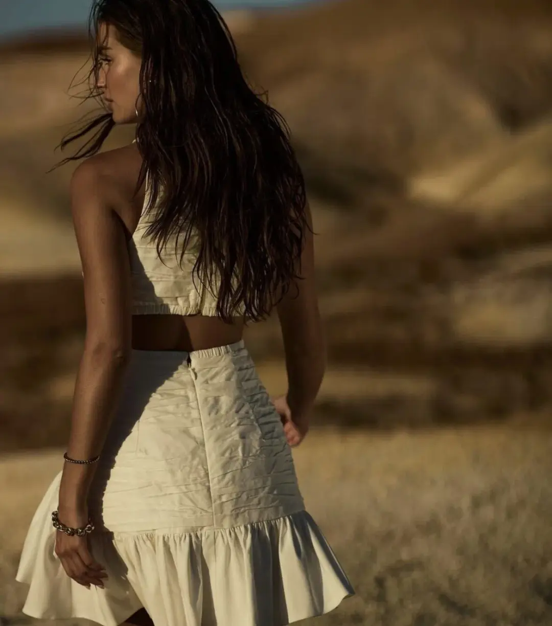 Sheike Isla Mini Dress White Size 10 for rent on The Volte - main image