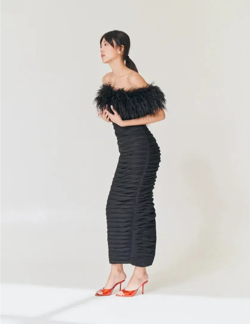 Rachel Gilbert Zion Midi Dress Black Size 2 / AU 10 for rent on The Volte - main image