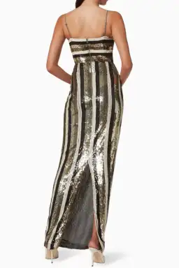 Rachel Gilbert Titan Gown Sequin Size 3 / AU 12 for rent on The Volte - image 3