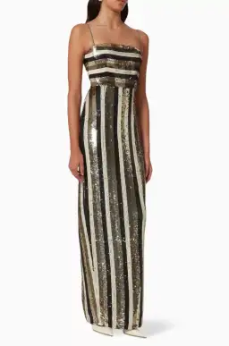 Rachel Gilbert Titan Gown Sequin Size 3 / AU 12 for rent on The Volte - image 2