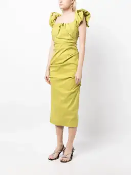 Rachel Gilbert Kalina Dress Green Size 6 / AU 18 for rent on The Volte - image 1
