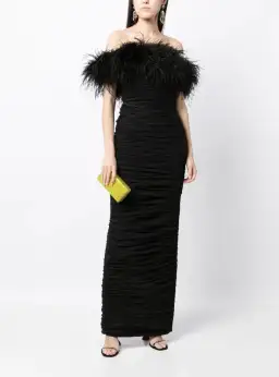 Rachel Gilbert Zion Gown Black Size 0 / AU 6 for rent on The Volte - image 1