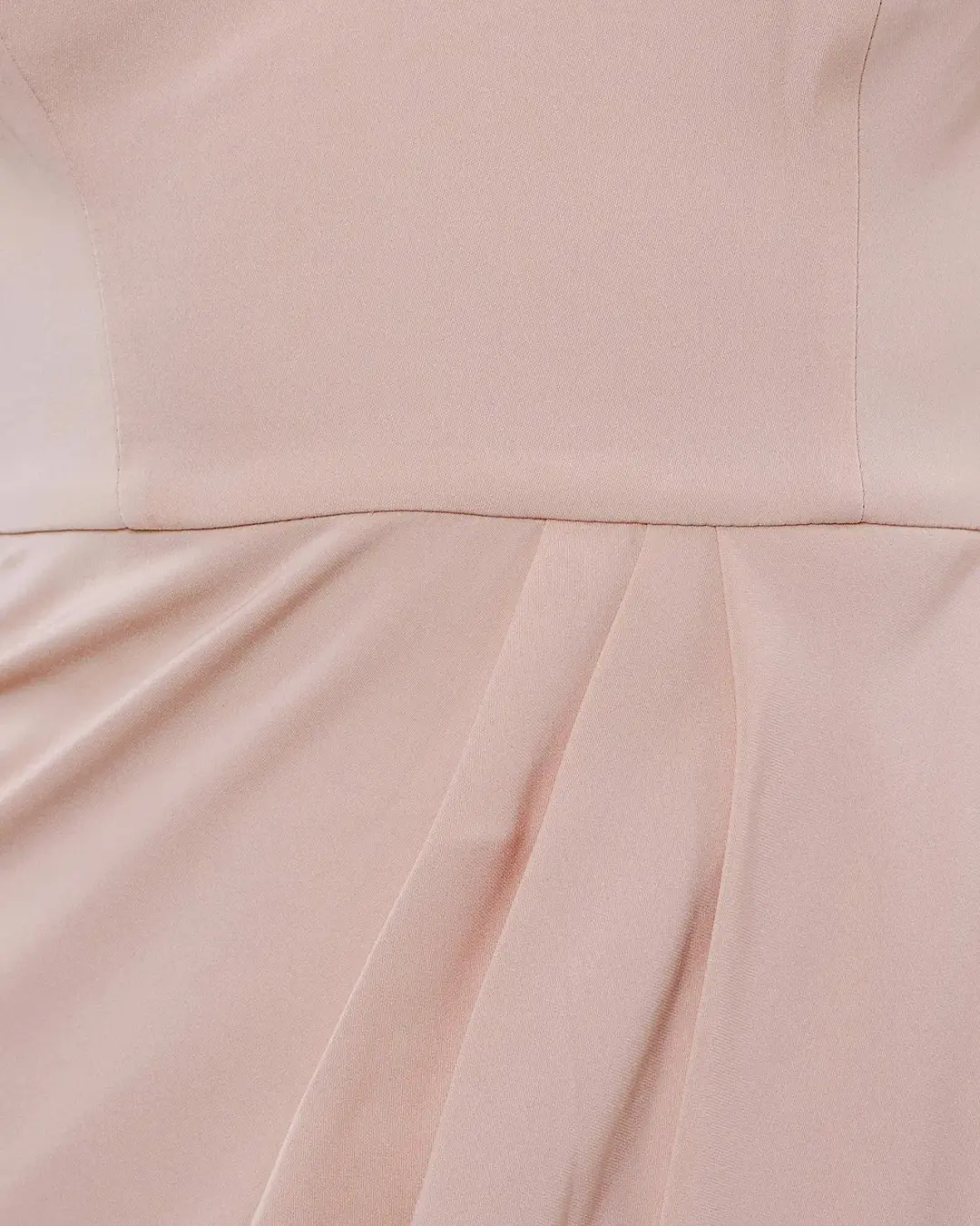 Shona Joy Core Cocktail Draped Midi Dress Ballet Pink Size 6 for rent on The Volte - main image