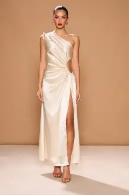 Sonya Moda Nour Maxi Dress Ocean Pearl Size 8