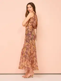 Hansen & Gretel Emmery Dress In Ruby Bohemia Size 6 for rent on The Volte - image 2