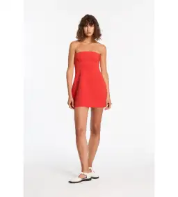 Sir the Label Spoerri Sculptured Mini Dress in Red Size 2 for rent on The Volte - image 1