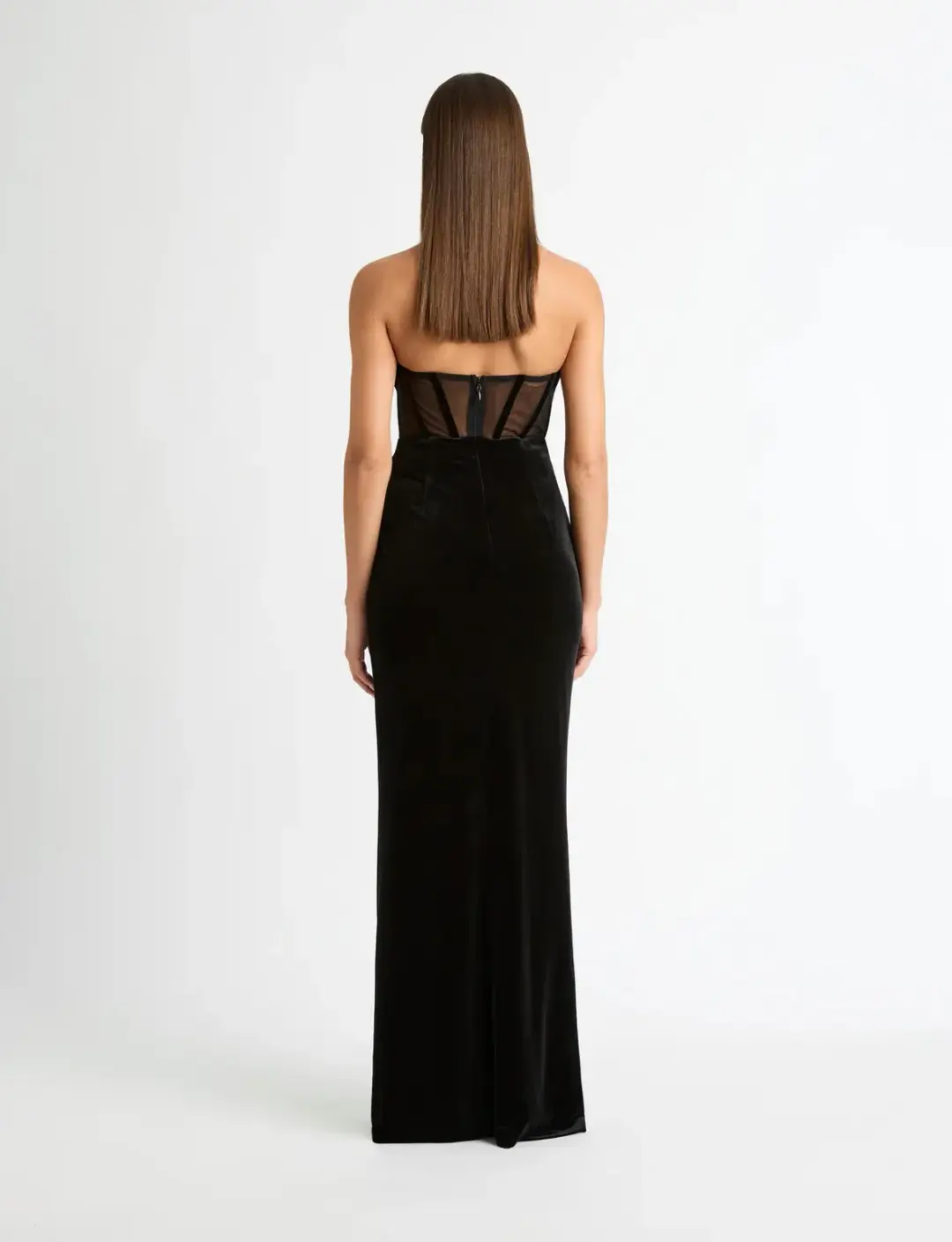 Sheike Trinity Maxi Dress Black Size 8 for rent on The Volte - main image