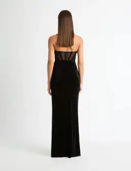 Sheike Trinity Maxi Dress Black Size 8 for rent on The Volte - image 3
