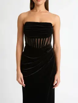 Sheike Trinity Maxi Dress Black Size 8 for rent on The Volte - image 2