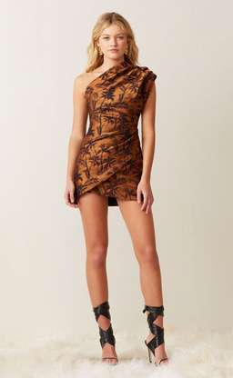 Bec & Bridge FAR OUT ASYM MINI DRESS