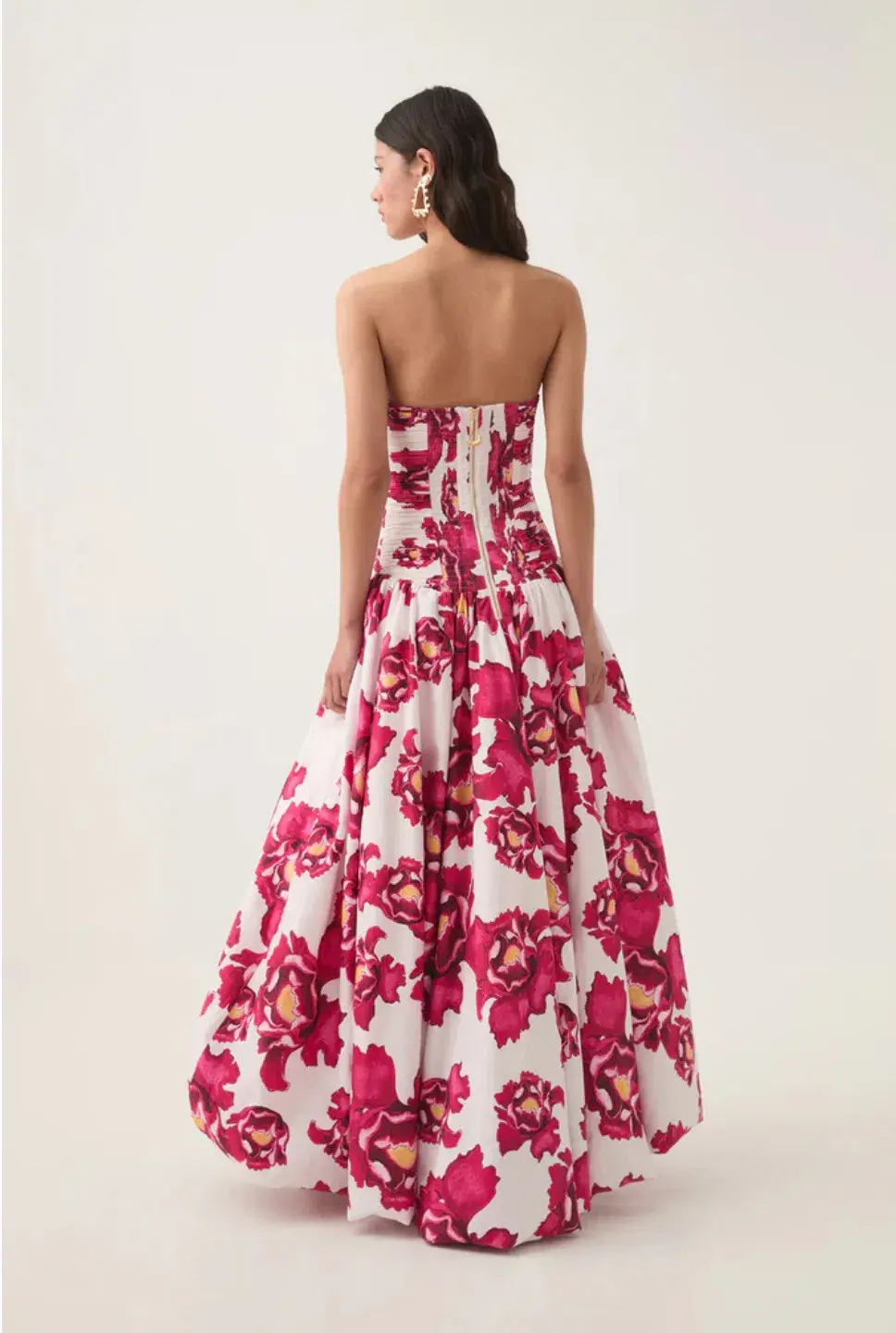Aje Behold Maxi Dress Boldly Blooming Size 8 for rent on The Volte - main image