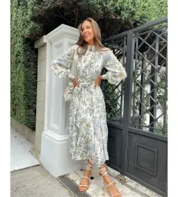 Sheike Mabel Maxi Dress Floral Print Size 12 for rent on The Volte - image 1