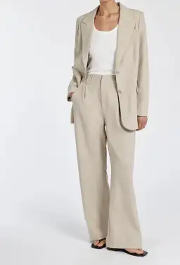 Dissh Celine Longline Vest & Pants Set in Pebble Size 12 for rent on The Volte - image 3