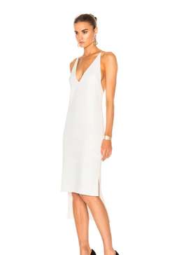 Dion Lee White wash Fine Line Dress Size 6