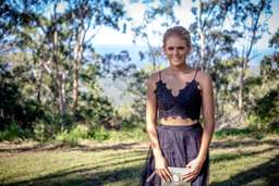 J'adore Black Dress - Top & Skirt Set Size 10 for rent on The Volte - image 3