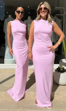 Effie Kats Verona Gown in Taffy Pink Size XS / AU 6 for rent on The Volte - image 4