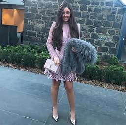 Mossman The Visionary Mini Dress Pink Size 6 for rent on The Volte - image 4