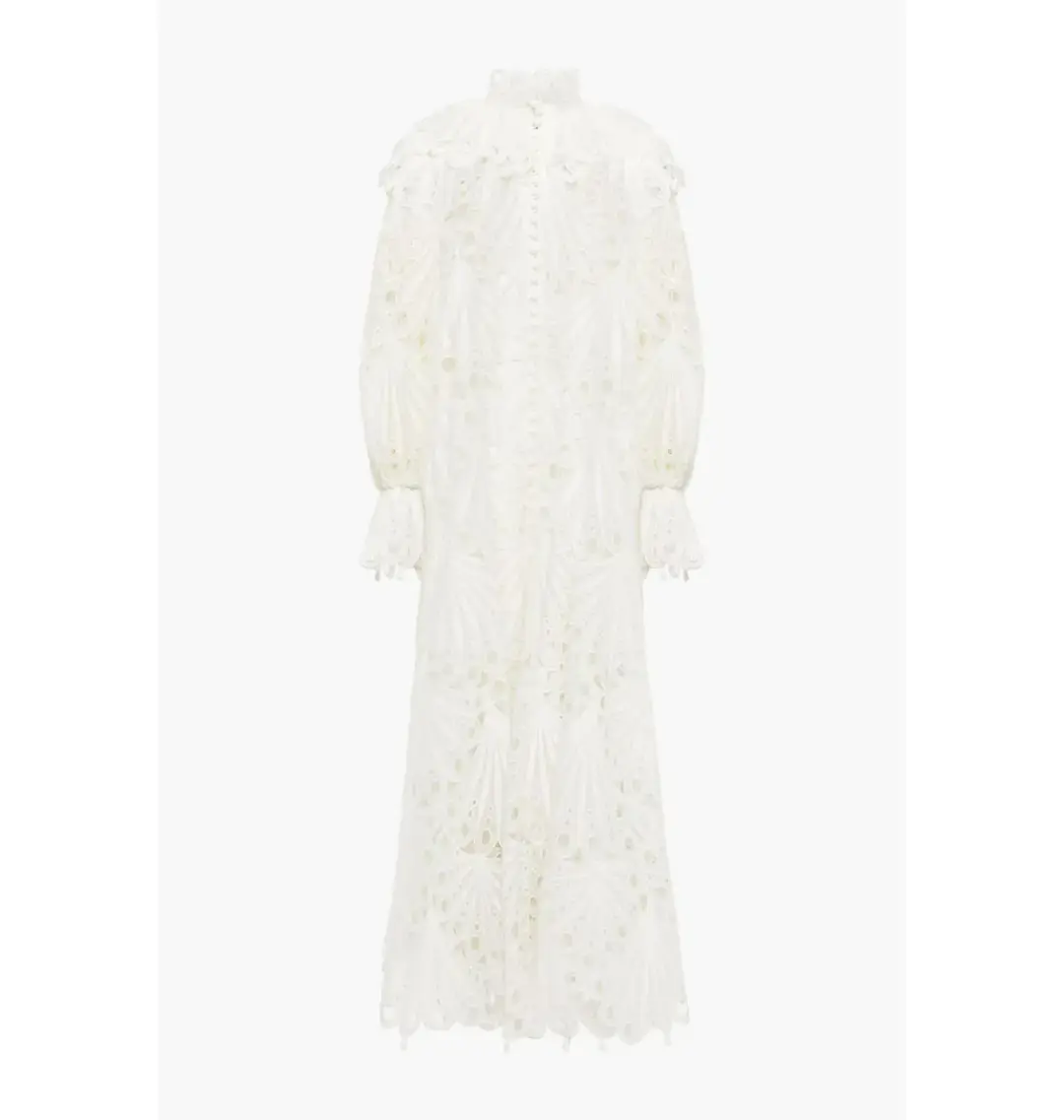 Zimmermann Glassy Bubble Gown Ivory Size 0 / AU 8 for rent on The Volte - main image