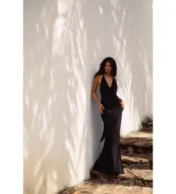 Rat & Boa Orchid Maxi Dress Black Size XS/6 for rent on The Volte - image 1