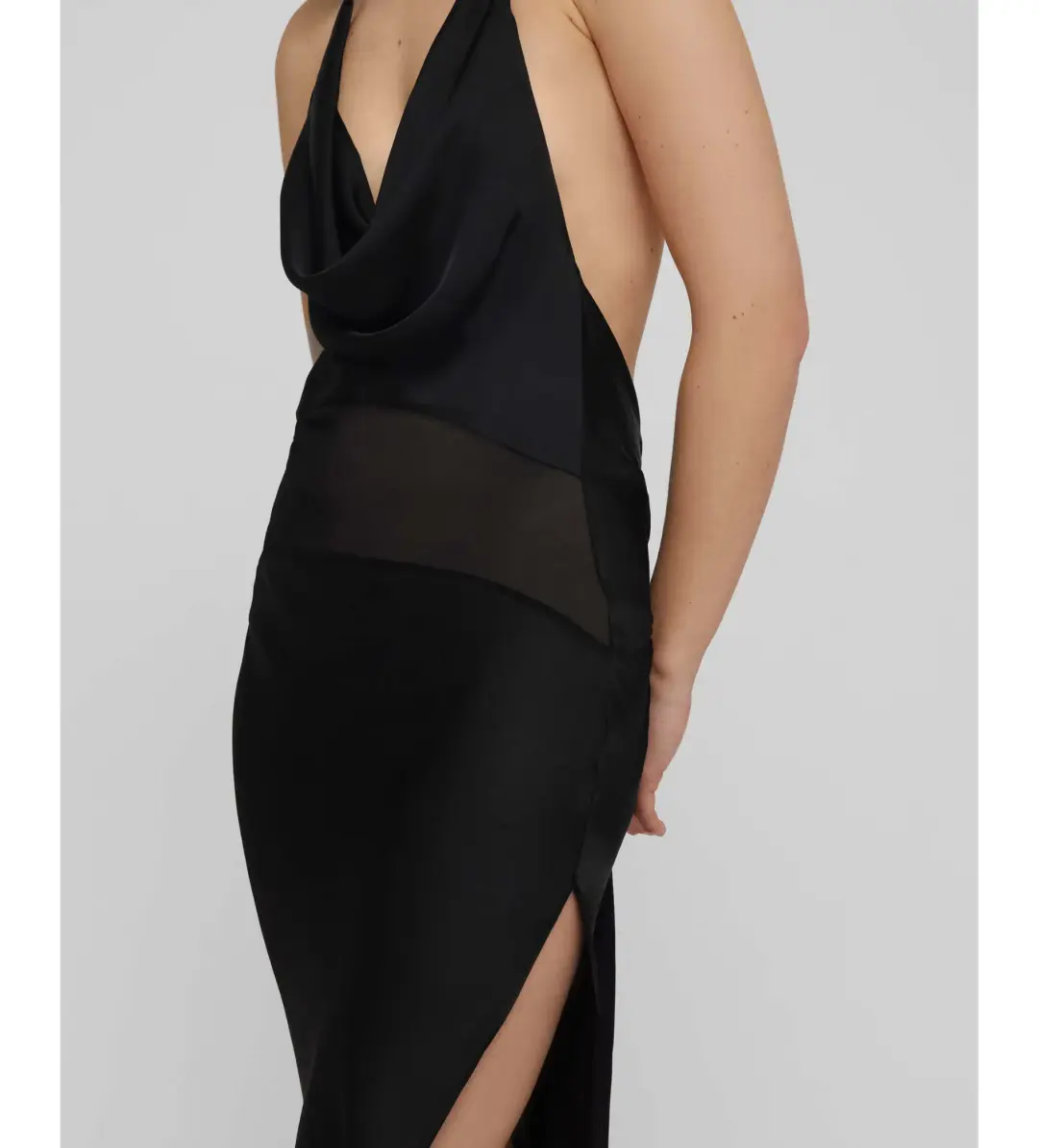 Rat & Boa Orchid Maxi Dress Black Size XS/6 for rent on The Volte - main image