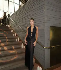 Misha Collection Celine Maxi Dress Black Size S/AU 8