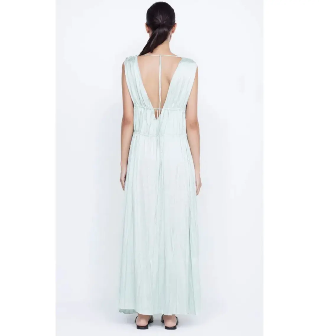 Bec & Bridge Louann Maxi Dress Mint Size AU 10 for rent on The Volte - main image