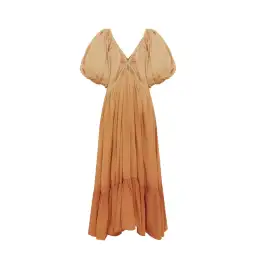 Rooh Collective Birthday Gown Orange Ombré Size AU 12 for rent on The Volte - image 4