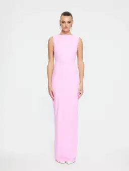 Effie Kats Verona Gown Taffy Pink Size 8 for rent on The Volte - image 1