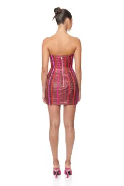 Eliya the Label Juliet Mini Dress Pink Size XS / AU 6 for rent on The Volte - image 2