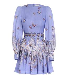 Zimmermann Botanica Belted Mini Dress in Pandanus Size 1 / AU 10 for rent on The Volte - image 5