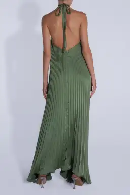 L'Idee Deesse Gown in Moss Size 6 for rent on The Volte - image 2