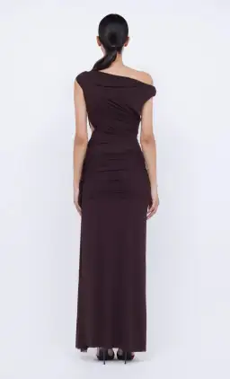 Bec & Bridge Kailani Asym Dress Brown Size 8 for rent on The Volte - image 3