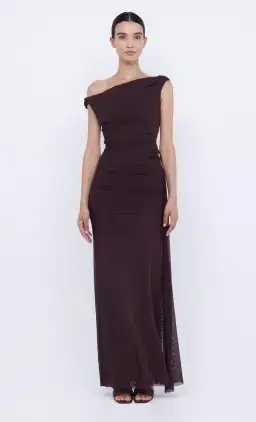 Bec & Bridge Kailani Asym Dress Brown Size 8 for rent on The Volte - image 4