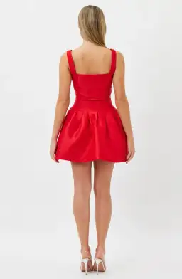 Bianca & Bridgett Alba Mini Dress Red Size 8 for rent on The Volte - image 2